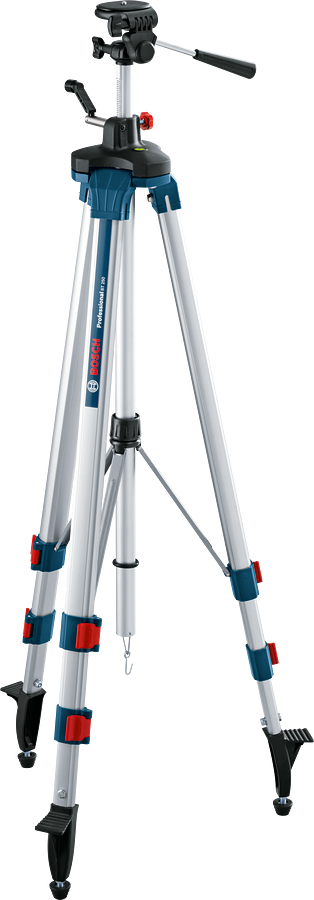 Bosch Professional BT 250 Baustativ 1/4" Arbeitshöhe von 97.5 bis 250 cm