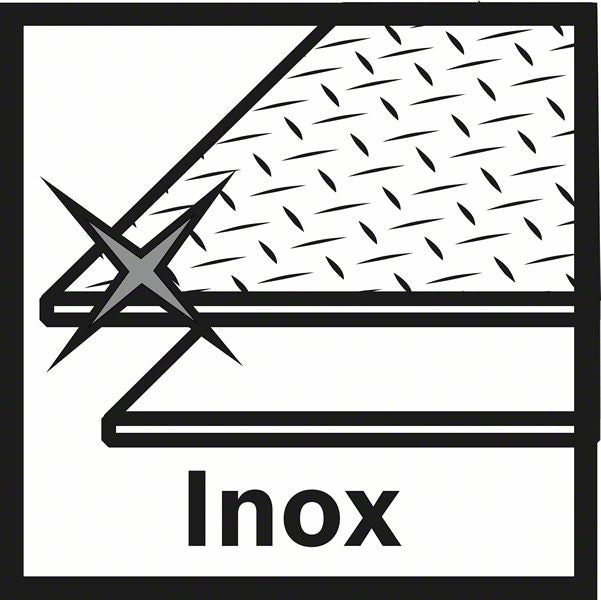 Bosch X-Lock Expert for Inox Trennscheibe Ø 125x1.6x22.23 mm ideal für Stahl