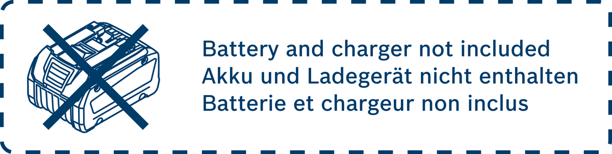 ohne Akku und Lader