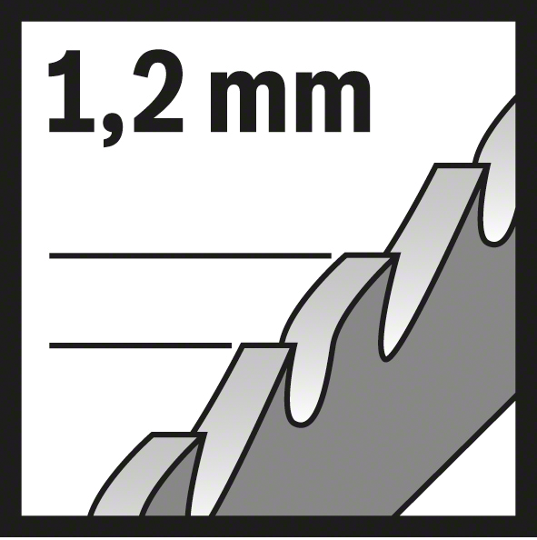 Bosch Stichsägeblatt T 121 AF Speed for Metal