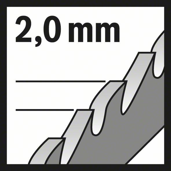 Bosch Stichsägeblatt T 321 BF Speed for Metal für Metall